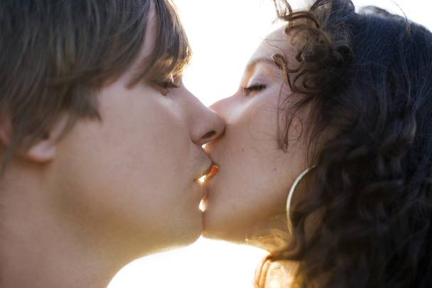 Tender kiss - Foto, imagen