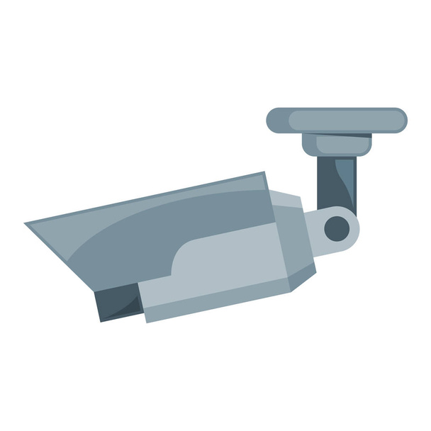 Cctv camera seen from side view - Vector, afbeelding