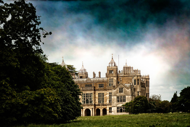 Englisches Manor House - Foto, Bild