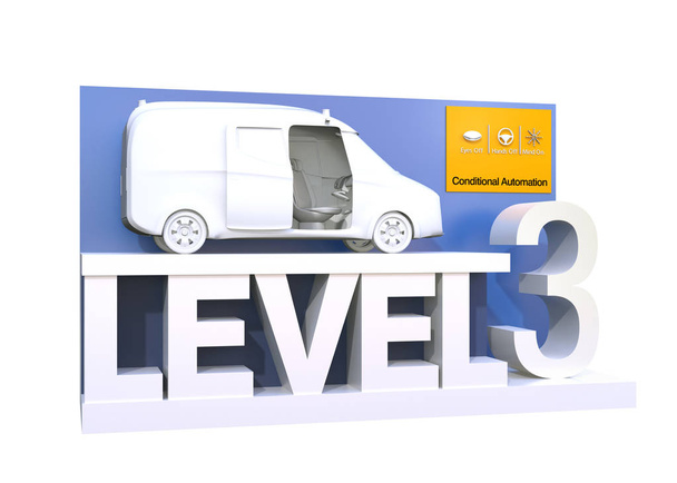 Clasificación de coches autónomos de nivel 3
 - Foto, Imagen