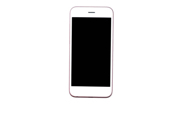 Смартфон изолирован на белом фоне - Фото, изображение