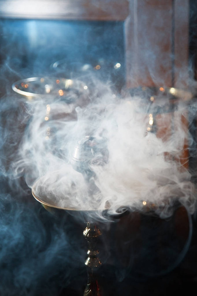 smoke in bowl  - Foto, Bild