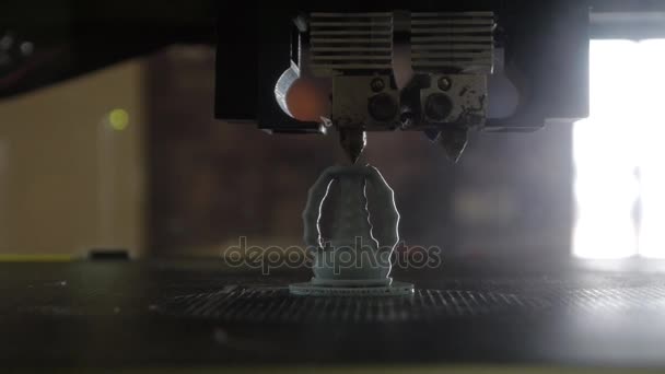 3D печать - Трехмерный принтер - 3D пластиковый принтер
 - Кадры, видео