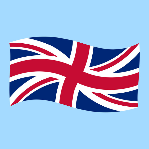 UK - Union Jack - vlag - Vector, afbeelding