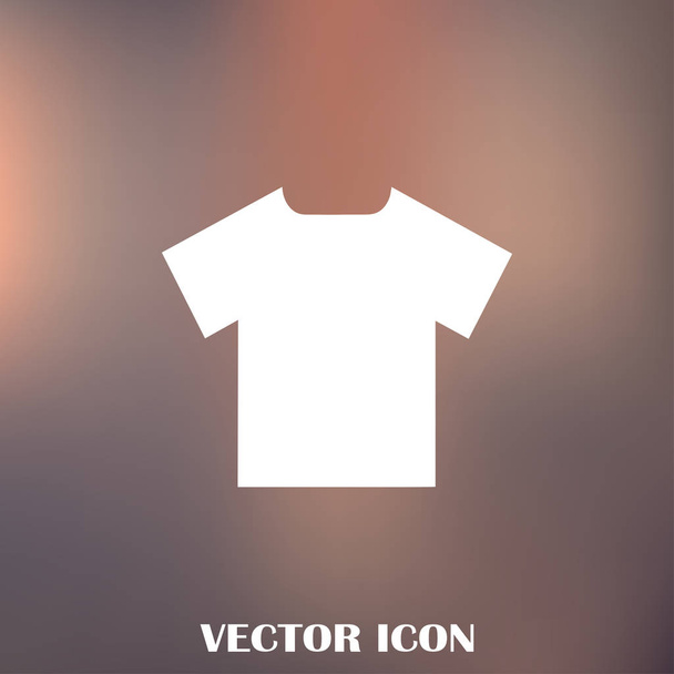 Web de T-Shirt icône vecteur. - Vecteur, image
