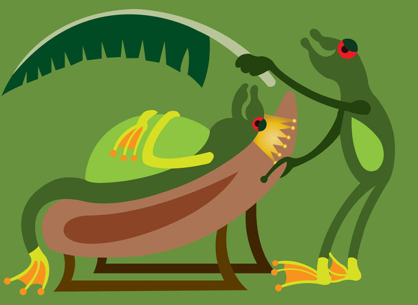 The frog king 1 - Vector, Image