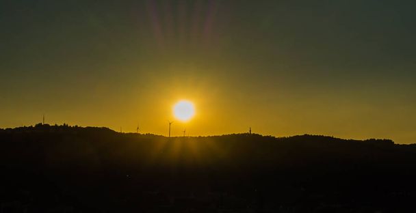 Pôr do sol no horizonte - Foto, Imagem