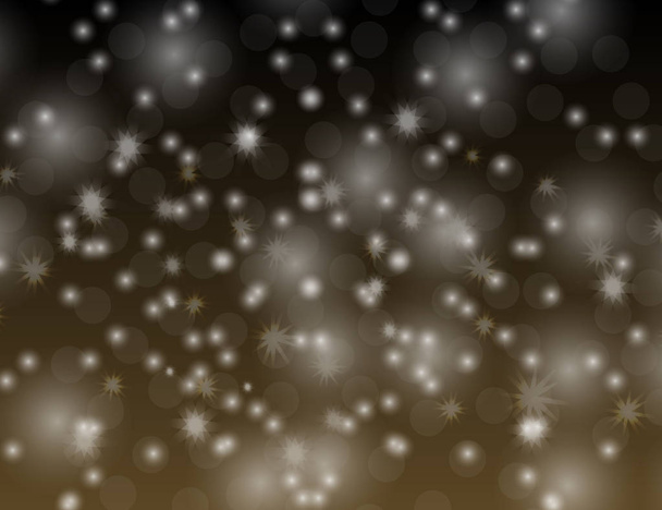 Abstracte fonkelende sterren vakantie achtergrond met ruimte voor uw tekst. - Vector, afbeelding