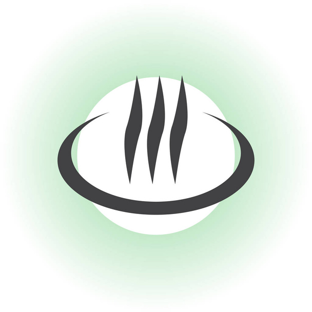 Ilustração do ícone do vetor de vapor de fumaça
 - Vetor, Imagem