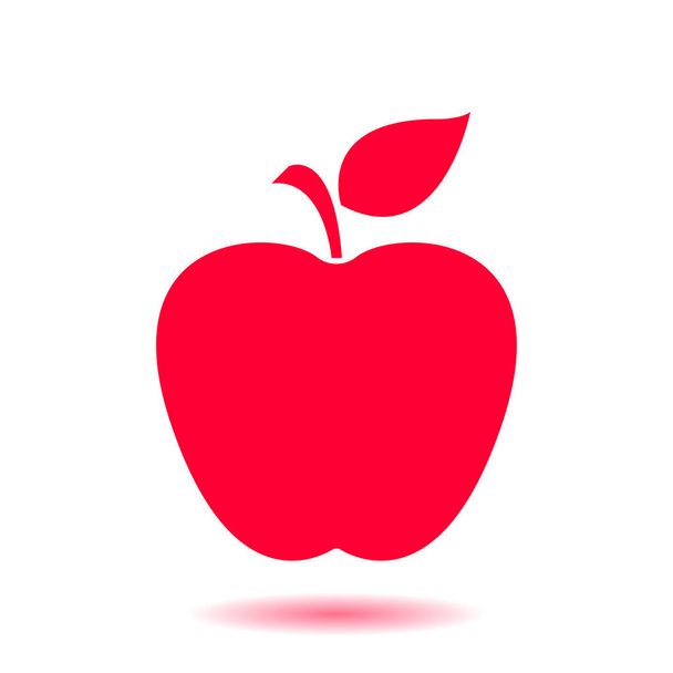 leaf apple symbol. - Vector, Image