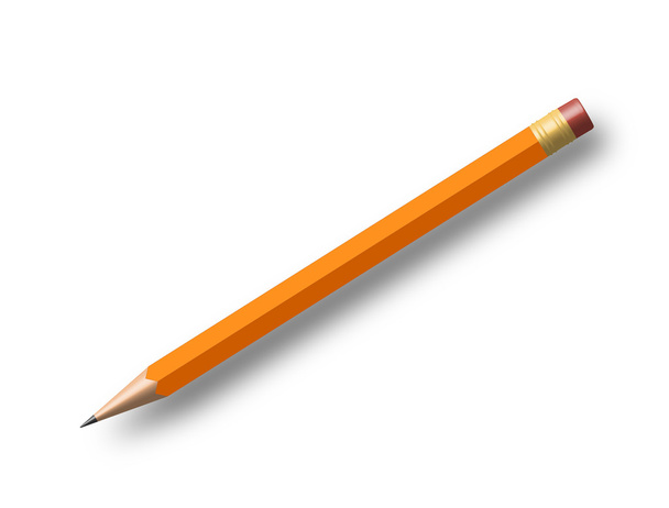πορτοκαλί μολύβι - Φωτογραφία, εικόνα