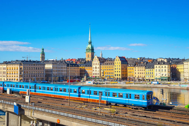 Näkymä Tukholman kaupunkimaisemaan Ruotsissa
 - Valokuva, kuva
