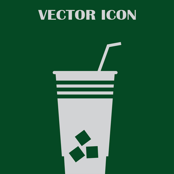 Cóctel vector web icono
 - Vector, imagen