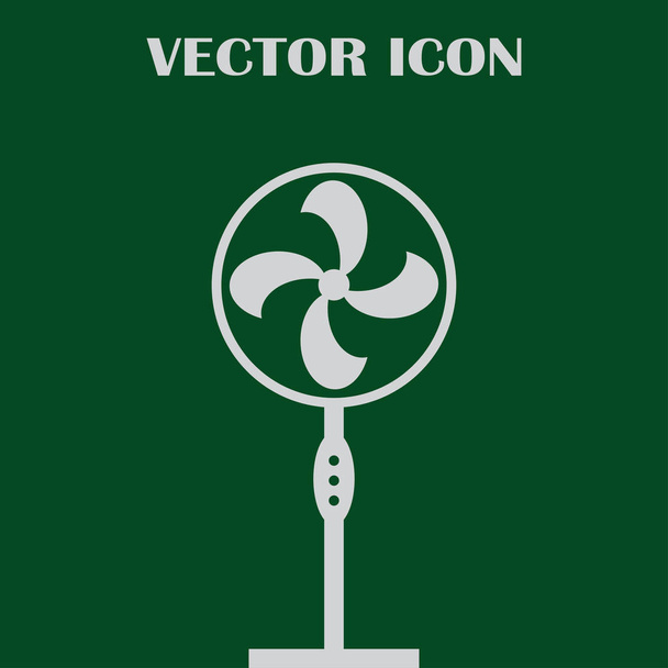Иконка вентиляции. Вентилятор или символ вентилятора. Векторная иллюстрация
 - Вектор,изображение