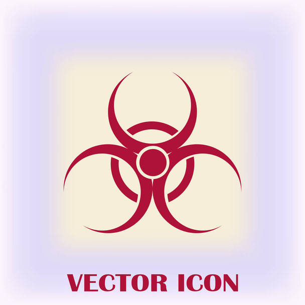 Векторна піктограма біологічної небезпеки
 - Вектор, зображення
