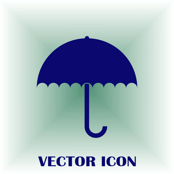 傘ベクター web アイコン - ベクター画像
