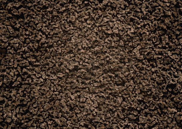 Image of soil texture. Overhead view. Vector illustration nature background. - Vector, Image