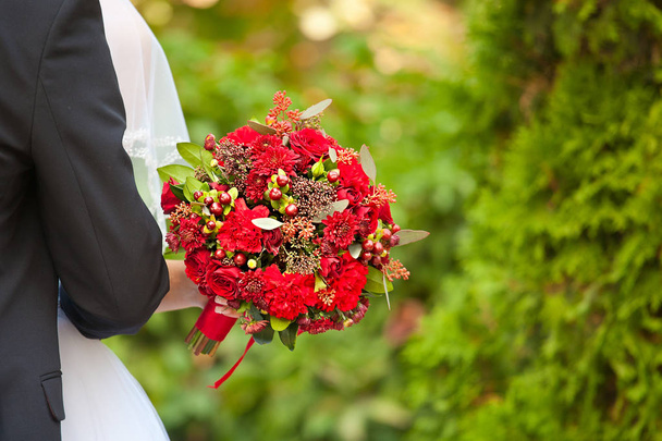 Wedding bouquet close-up - Foto, immagini