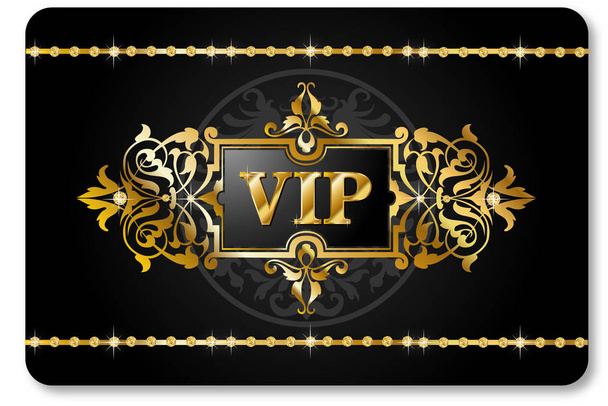 VIP картка значок - Vektor, kép