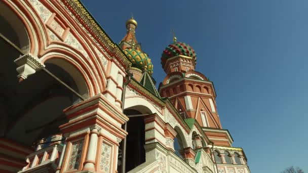 Καθεδρικός Ναός Αγίου Βασιλείου, Μόσχα, Ρωσία. Χτισμένο από 1555 1561 της τάξης ο Τσάρος Ιβάν ο τρομερός για να τιμήσουν τη σύλληψη του Καζάν και Άστραχαν - Πλάνα, βίντεο