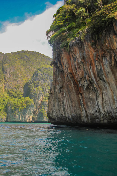 タイ南部の島ピピ ピピ李諸島 - 写真・画像