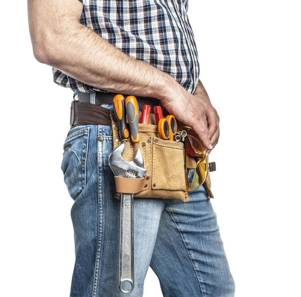 handyman and tools - Foto, Imagen