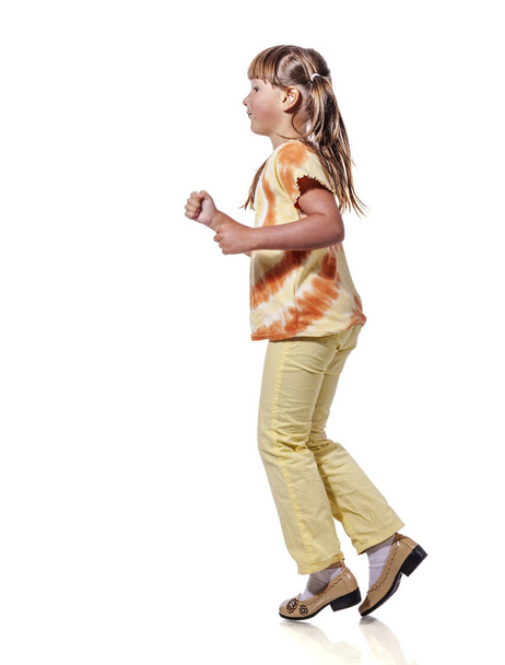 Little girl walking - Foto, Imagem
