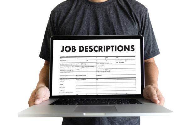 JOB DESCRIPTIONS Human resources, employment, team management  - Foto, immagini