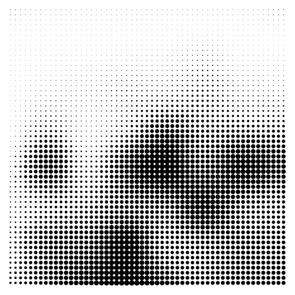 Absztrakt vektor félárnyék háttér. Fekete-fehér textúra. - Vektor, kép