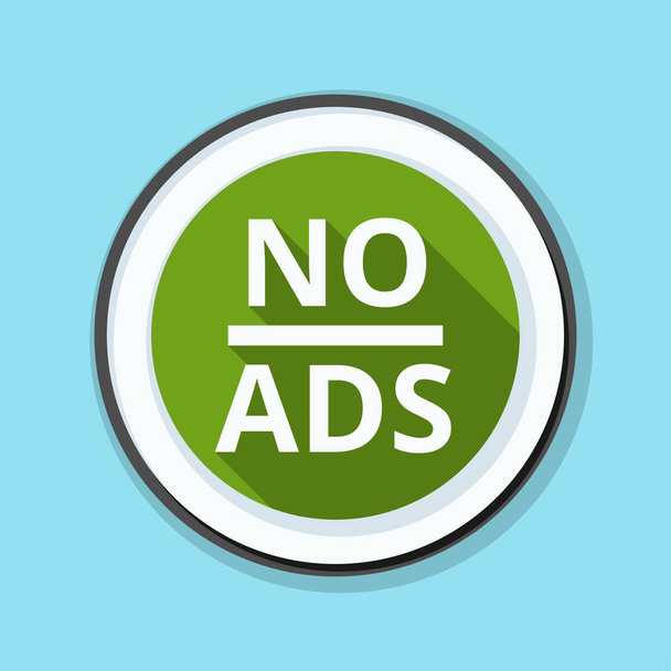 No ADS Adware sign - Vector, Image