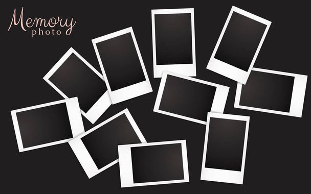 picture frames with decorations - Vector, Image