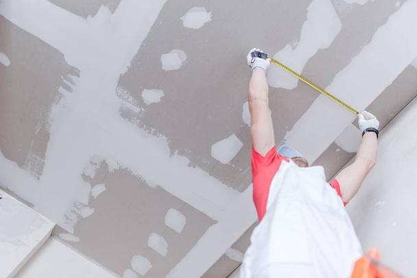 Drywall Measurement Apartment Remodeling - Photo, Image
