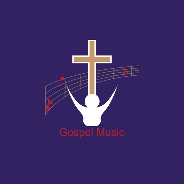 Logo Gospel Music - Vector, Image