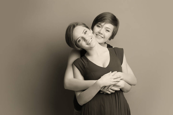 Young lesbian couple  - Valokuva, kuva