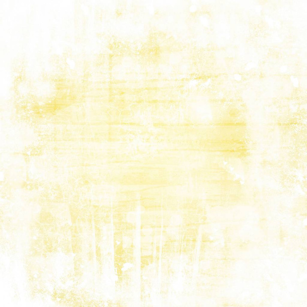 gelber Grunge-texturierter abstrakter Hintergrund für vielfältige Anwendungen - Foto, Bild