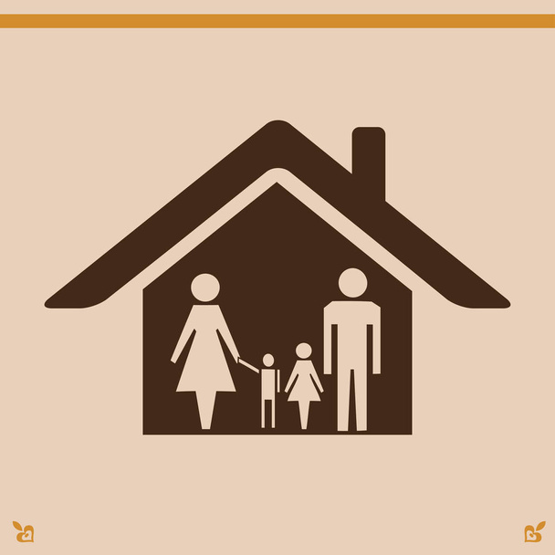 house icon   illustration - Vector, Image