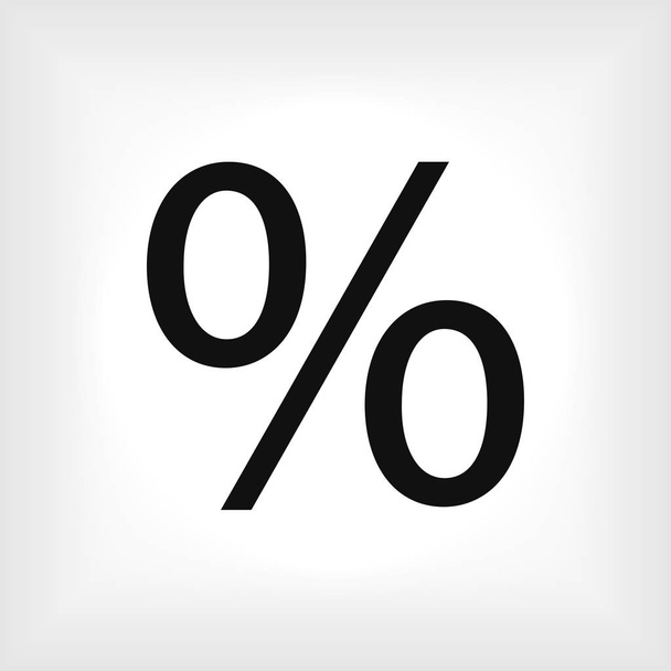percent sign icon - Vecteur, image