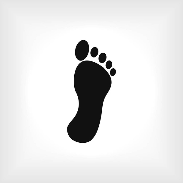 design of foot icon - Vector, afbeelding