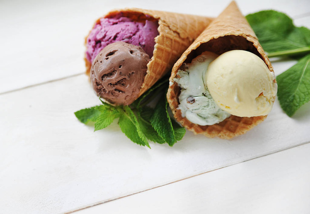 Delicious ice cream   - Φωτογραφία, εικόνα