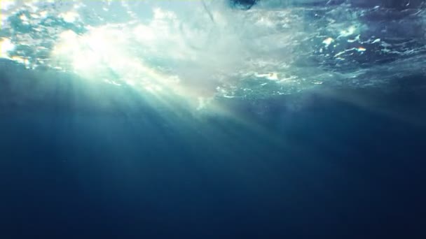  Víz alatti halad természet festői háttér - Felvétel, videó