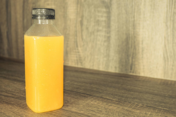 Bottle of orange juice - Photo, Image