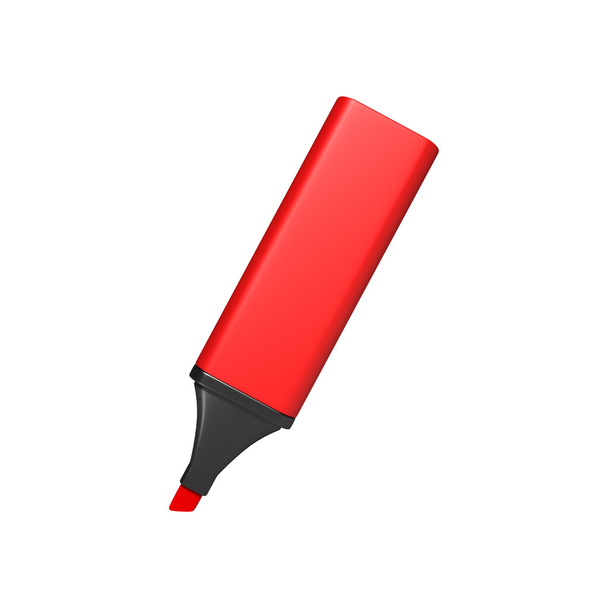 Red marker - Photo, image