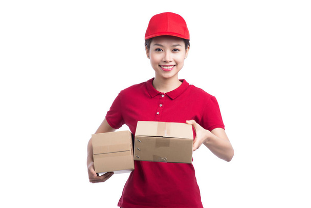 Delivery woman service   - Photo, Image