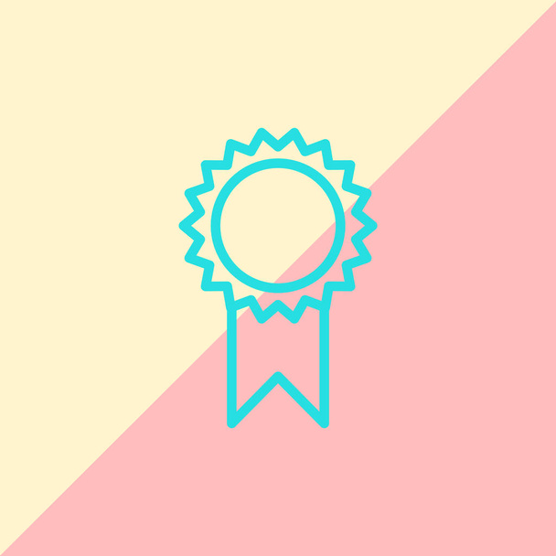 medal award icon - Vector, Image