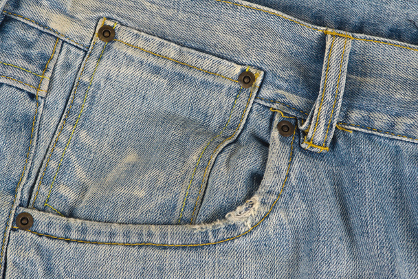 Detail of the jeans pocket - Fotó, kép