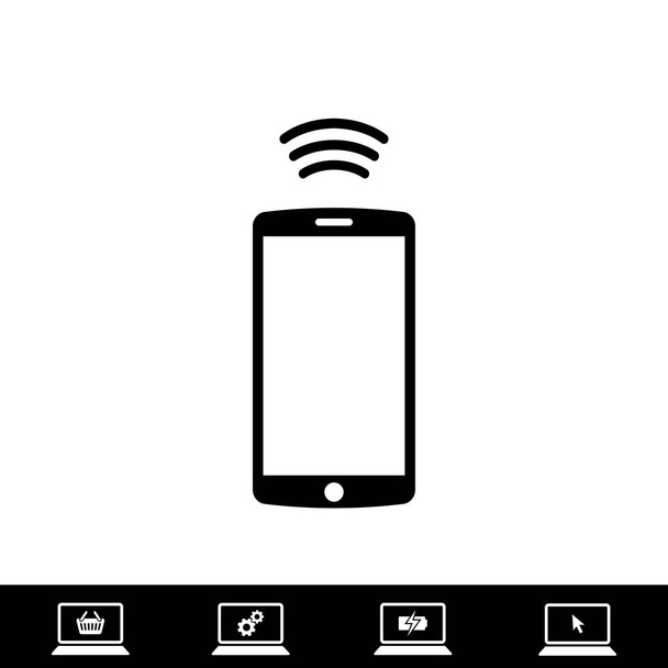 значок мобільних смартфонів
 - Вектор, зображення