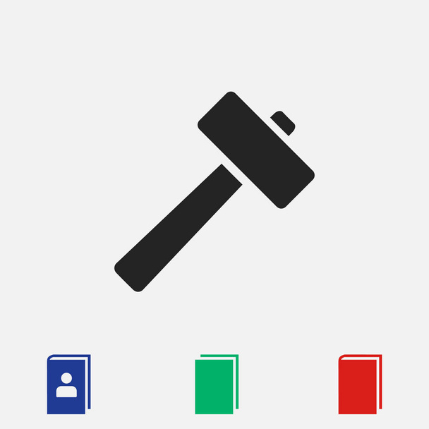 hammer icon, vector - Vector, Image
