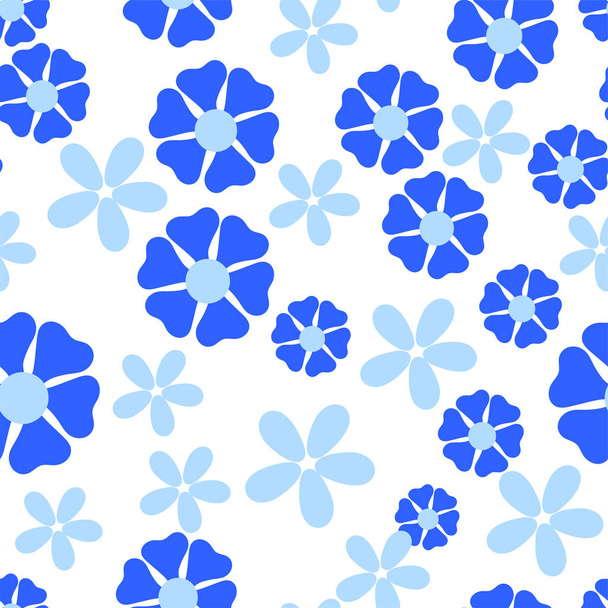 seamless pattern with flowers. Baby Wallpapers - Διάνυσμα, εικόνα