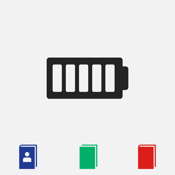 ikona baterie zatížení - Vektor, obrázek