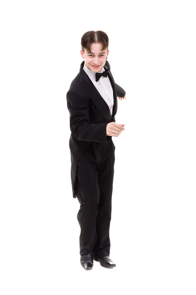 ballroom dancer dressed in a tailcoat - Фото, зображення